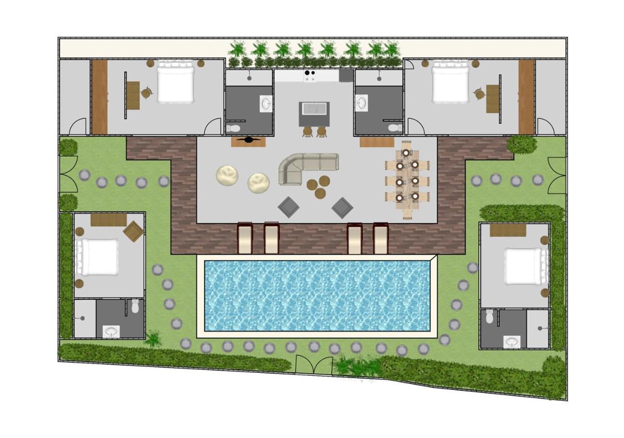 Villa Aksara By Optimum Bali Villas Seminyak Eksteriør bilde